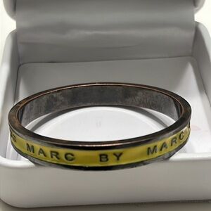 Marc by Marc Jabobs bangle with yellow enamel finish
